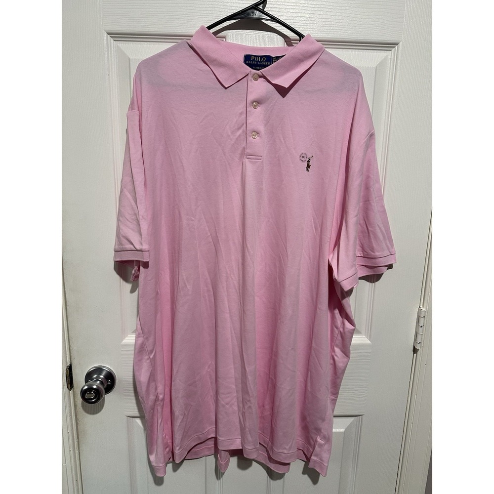 Polo Ralph Lauren Classic Fit Polo Shirt Pink XXL